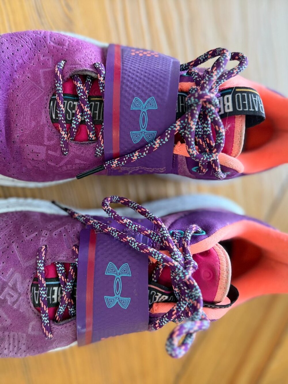 Used Under Armour FUTR X Flow "BHM" unisex size Be Heard. Black History Month